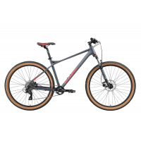 Велосипед Stark'25 Hunter 29.1 HD антрацит матовый/красный L/19"