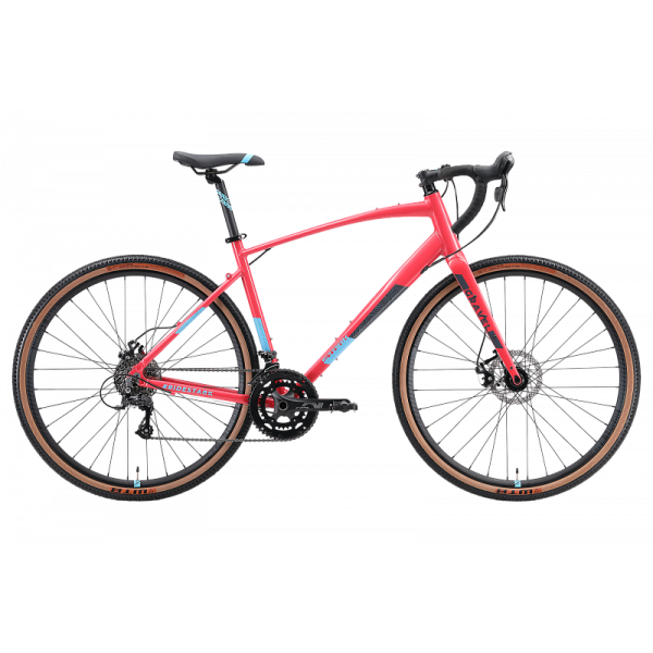 Велосипед Stark'24 Gravel 700.5 D красный/синий, голубой 