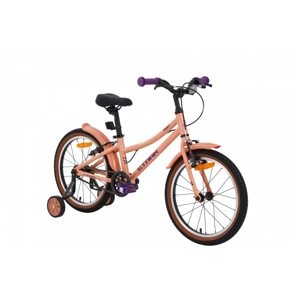 Велосипед Stark'25 Foxy Girl 18" персиковый/сиреневый