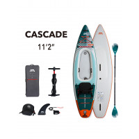 Каяк/SUP-доска надувная с веслом Aqua Marina Cascade 11'2"
