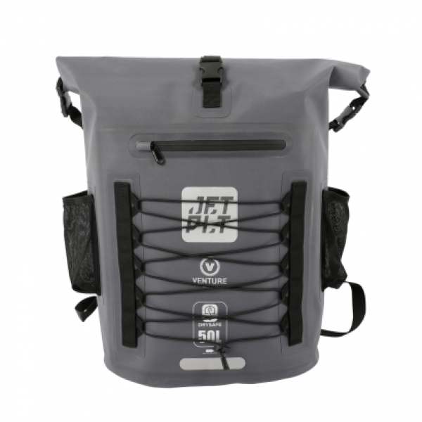 Сумка-рюкзак водонепроницаемая Jetpilot VENTURE 50L WATERPROOF BACKPACK CHARCOAL